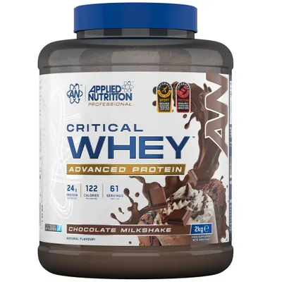 Applied Nutrition Critical Whey | Advanced Protein Blend · Шоколадов шейк · 2 кг