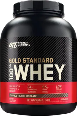 Optimum Nutrition - 100% Whey Gold Standard · Солен карамел · 2,272 кг