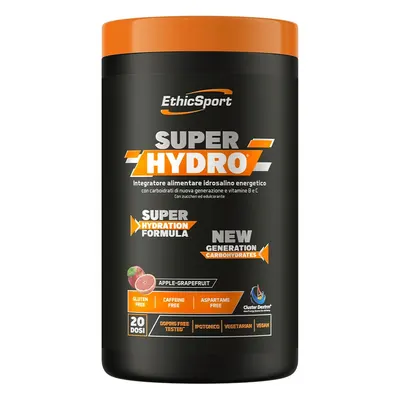 EthicSport SUPER HYDRO | Electrolytes & Carbs · Ябълка с грейпфрут · 500 г