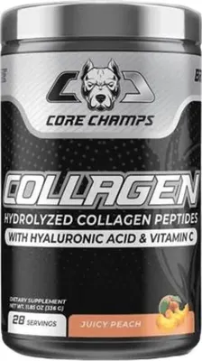 Core Champs by Kai Greene Collagen | with Hyaluronic Acid & Vitamin C · Праскова · 336 г