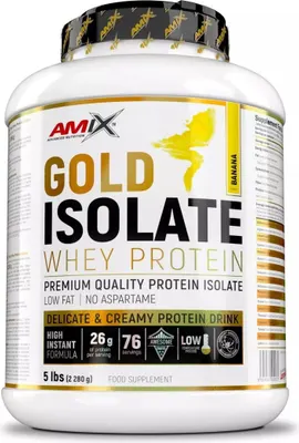 Amix Gold Whey Protein Isolate · Банан · 2,27 кг