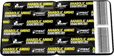 Olimp Anabolic Amino 5500 Mega Caps · 15 капсули