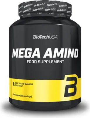 BioTech USA Mega Amino 3200 · 500 таблетки
