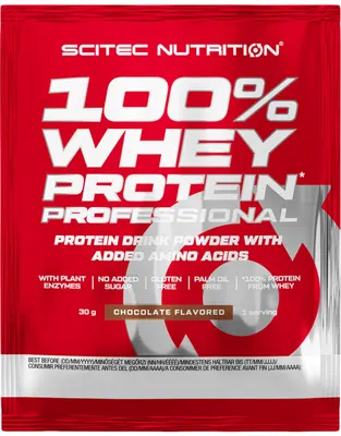 Scitec 100% Whey Protein Professional · Ванилия · 30 г