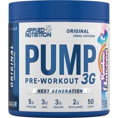Applied Nutrition Pump | Next Generation Pre-Workout · Rainbow Unicorn · 375 г