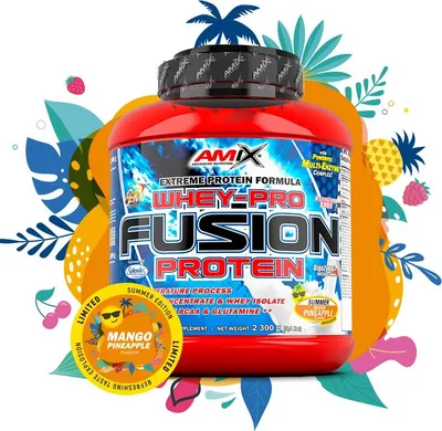 Amix Whey Pure Fusion · Pineapple & mango · 2.3 kg