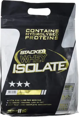 Stacker Whey Isolate · Банан · 1,5 кг