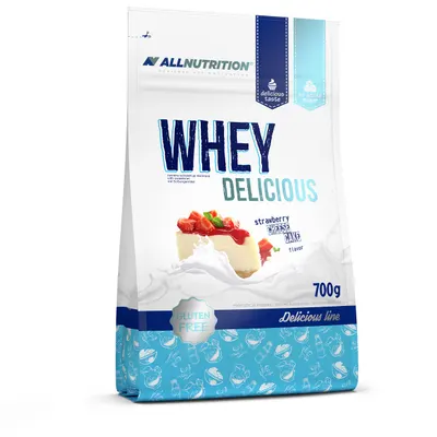 AllNutrition Whey Delicious · Strawberry cheesecake · 700 g