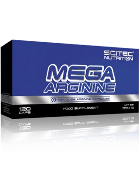 Scitec Nutrition Mega Arginine · 120 капсули