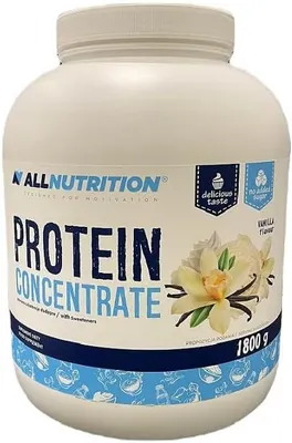 AllNutrition Protein Concentrate | Delicious Taste Whey Protein · Ванилия · 1,8 кг