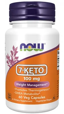 NOW Foods 7-KETO 100 mg · 60 капсули