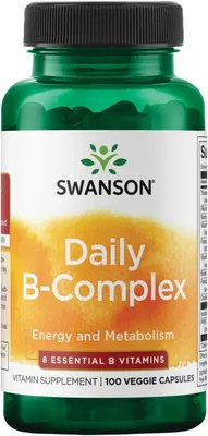 Swanson B-Complex Daily 100 капсули, 100 Дози