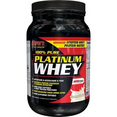SAN - 100% Platinum Whey · 907 г