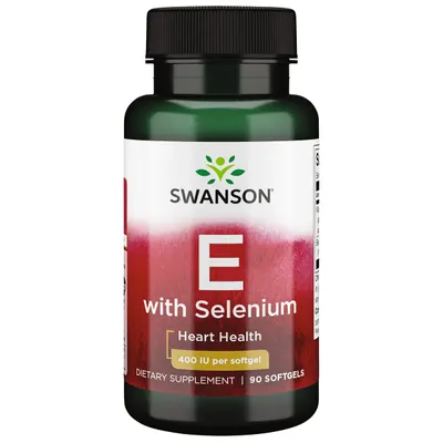 Swanson E with Selenium 400 IU 90 Гел капсули, 90 Дози