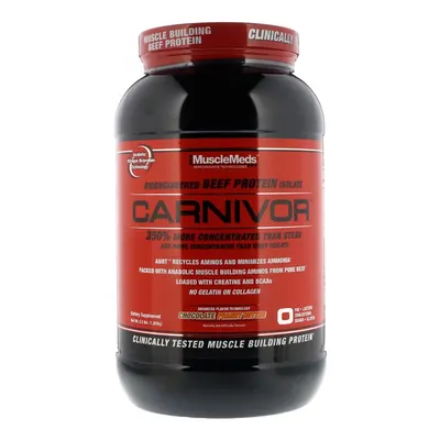 Muscle Meds Carnivor / Beef Protein · Шоколад и фъстъчено масло · 908 г