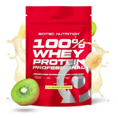Scitec 100% Whey Protein Professional · Киви и банан · 500 г