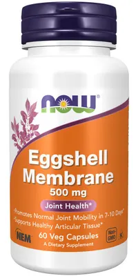 Now - Natural Eggshell Membrane 500 mg - 60 капсули