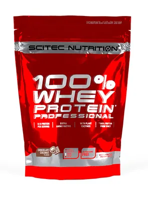 Scitec 100% Whey Protein Professional · Шоколад и кокос · 500 г