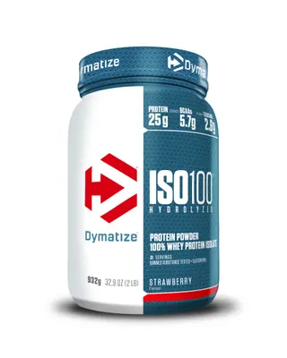 Dymatize ISO 100 Hydrolyzed · Ягода · 932 г