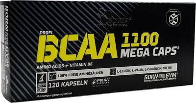 Olimp BCAA Mega Caps 1100mg. · 120 капсули