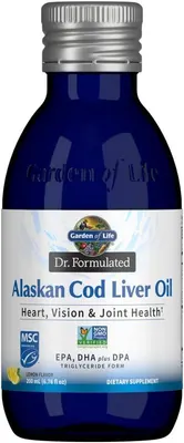 Garden Of Life Dr. Formulated | Alaskan Cod Liver Oil · Лимон · 200 мл