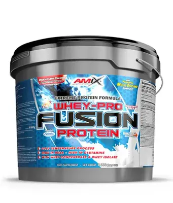 Amix Whey Pure Fusion · Банан · 4 кг