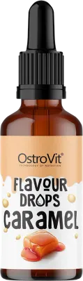 OstroVit Овкусяващи капки · Карамел · 30 мл