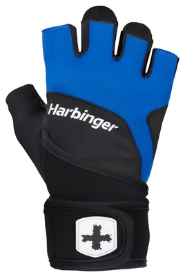 Harbinger Мъжки Ръкавици Training Grip 2.0 / с накитници - Blue