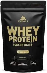 PEAK Whey Protein Concentrate - Суроватъчен протеин концентрат · Ледено кафе · 900 г