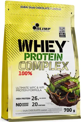 Olimp Whey Protein Complex 100% · Дубайски шоколад · 700 г