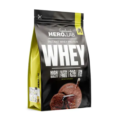 Hero.Lab Instant Whey Protein | High Quality Whey Concentrate · Шоколад · 750 г