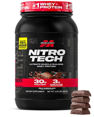 MuscleTech Nitro Tech Whey Protein · Шоколад · 908 г