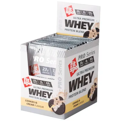 FIT SPO Pro Series / Ultra Premium Whey · Шоколадов сладолед · 12 x 30 г