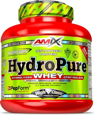 Amix HydroPure Whey · Мляко и ванилия · 1,6 кг