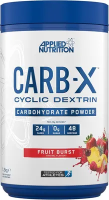 Applied Nutrition Carb-X | 100% Cyclic Dextrin Carbohydrates · Плодов пунш · 1,2 кг