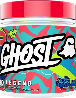 Ghost Legend V4 | Pre-Workout Formula · Синя малина · 660 г