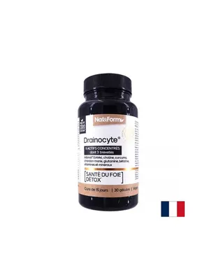 Чернодробен детокс - Drainocyte, 30 капсули