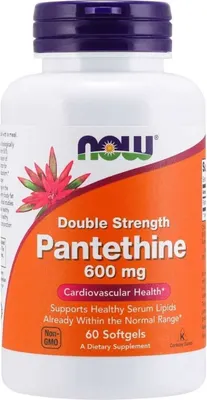 Pantethine 600 mg | Double Strength