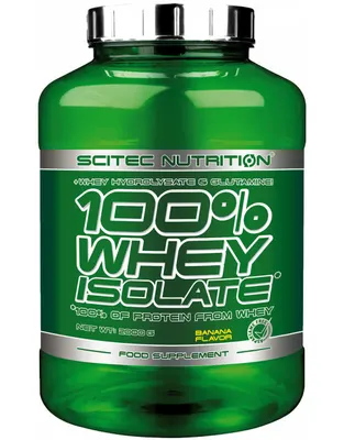 Scitec 100% Whey Isolate · Шамфъстък · 2 кг