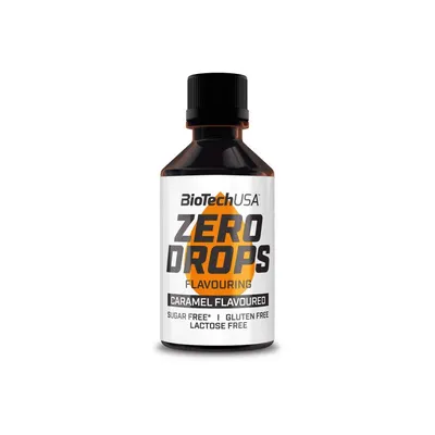 BioTech USA Zero Drops · Карамел · 50 мл