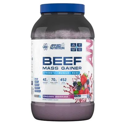 Applied Nutrition Beef Mass Gainer | Clear High-Protein Gainer · Ледени плодове · 3,13 кг