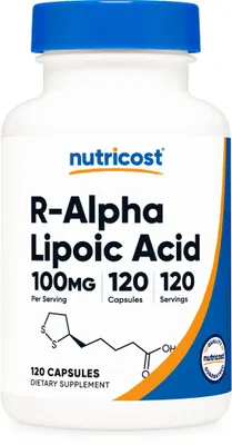 Диабет и периферна невропатия - R-Алфа липоева киселина, 100 mg · 120 капсули
