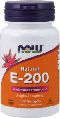Vitamin E-200 IU D-Alpha Tocopherols