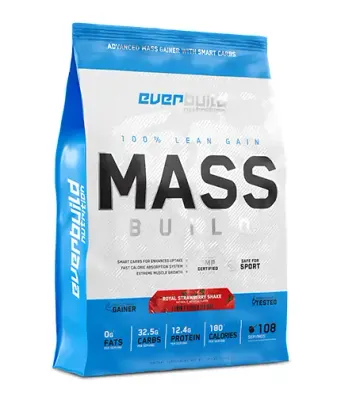 Everbuild Mass Build Gainer · Ябълка · 5,443 кг
