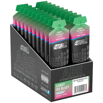 Applied Nutrition ABE Gel | All Black Everything Pre-Workout · Candy Ice Blast · 20 x 60 г
