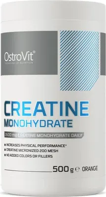 OstroVit креатин монохидрат на прах · Портокал · 500 г