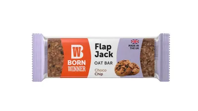 Born Winner Flap Jack Oat Bar · Chocolate with pieces · 12 x 90 g