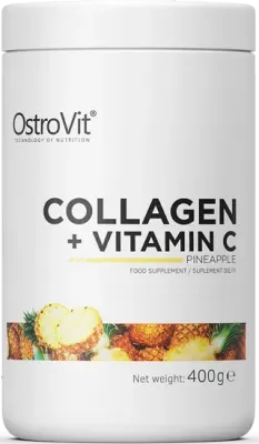 OstroVit Колаген + Витамин C прах · Pineapple · 400 g