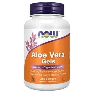 NOW Aloe Vera / 250 Softgels