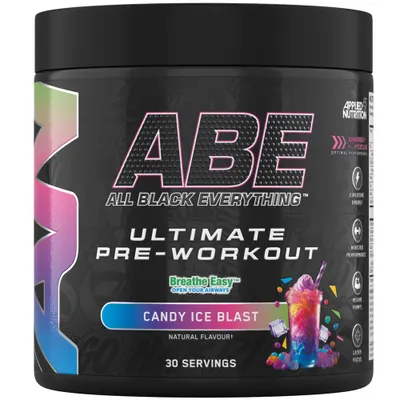 Applied Nutrition ABE - All Black Everything | Ultimate Pre-Workout · Candy Ice Blast · 375 г